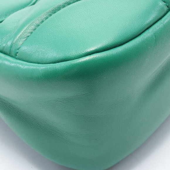 Prada MOON Handbag Leather Green - Picture 5 of 5